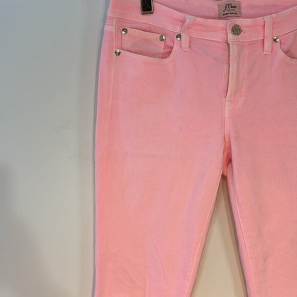 J.Crew bubblegum pink tooth pick skinny jeans size 29 - Picture 3 of 8